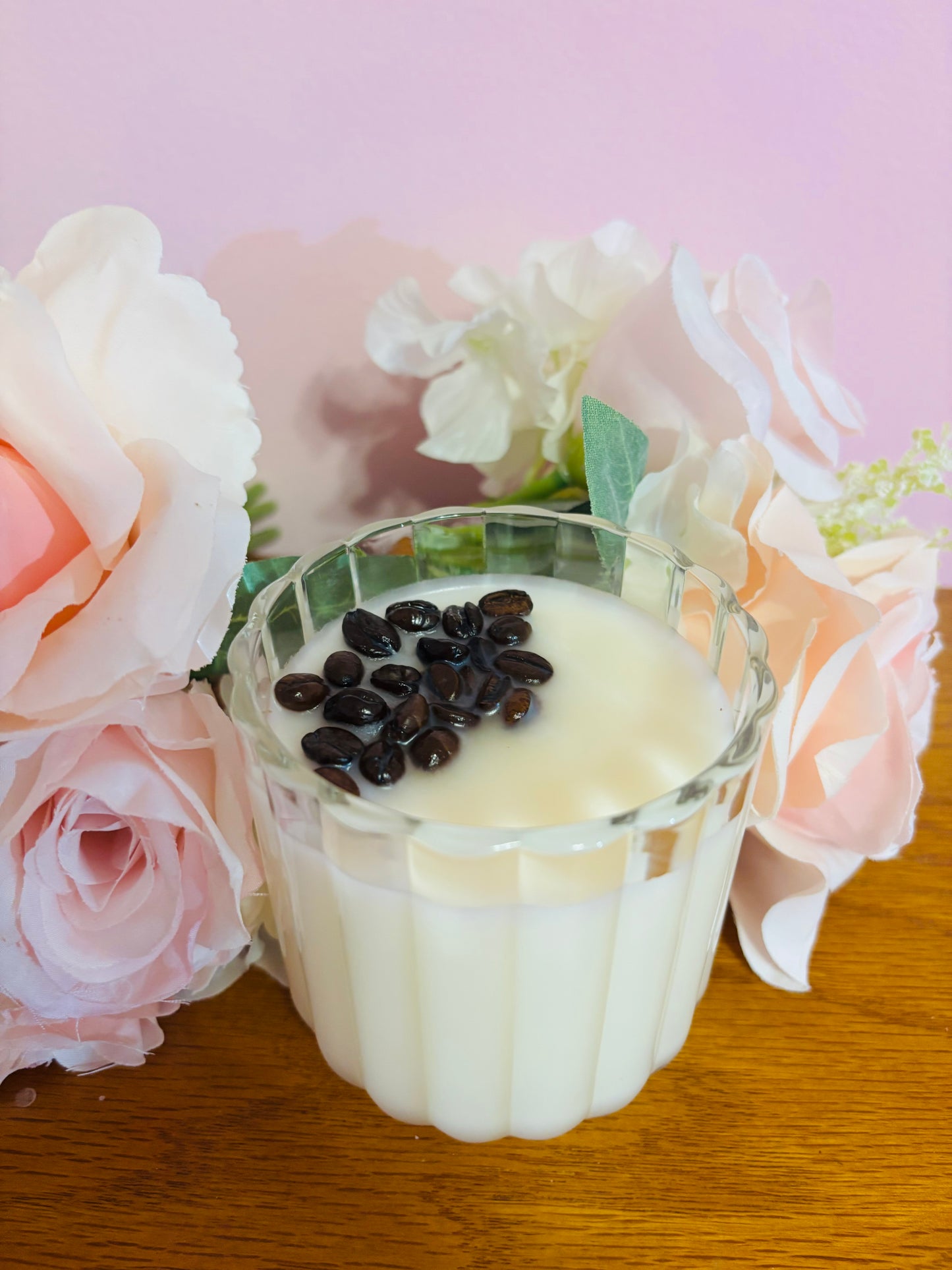 8oz Glass Votive Wickless Candles