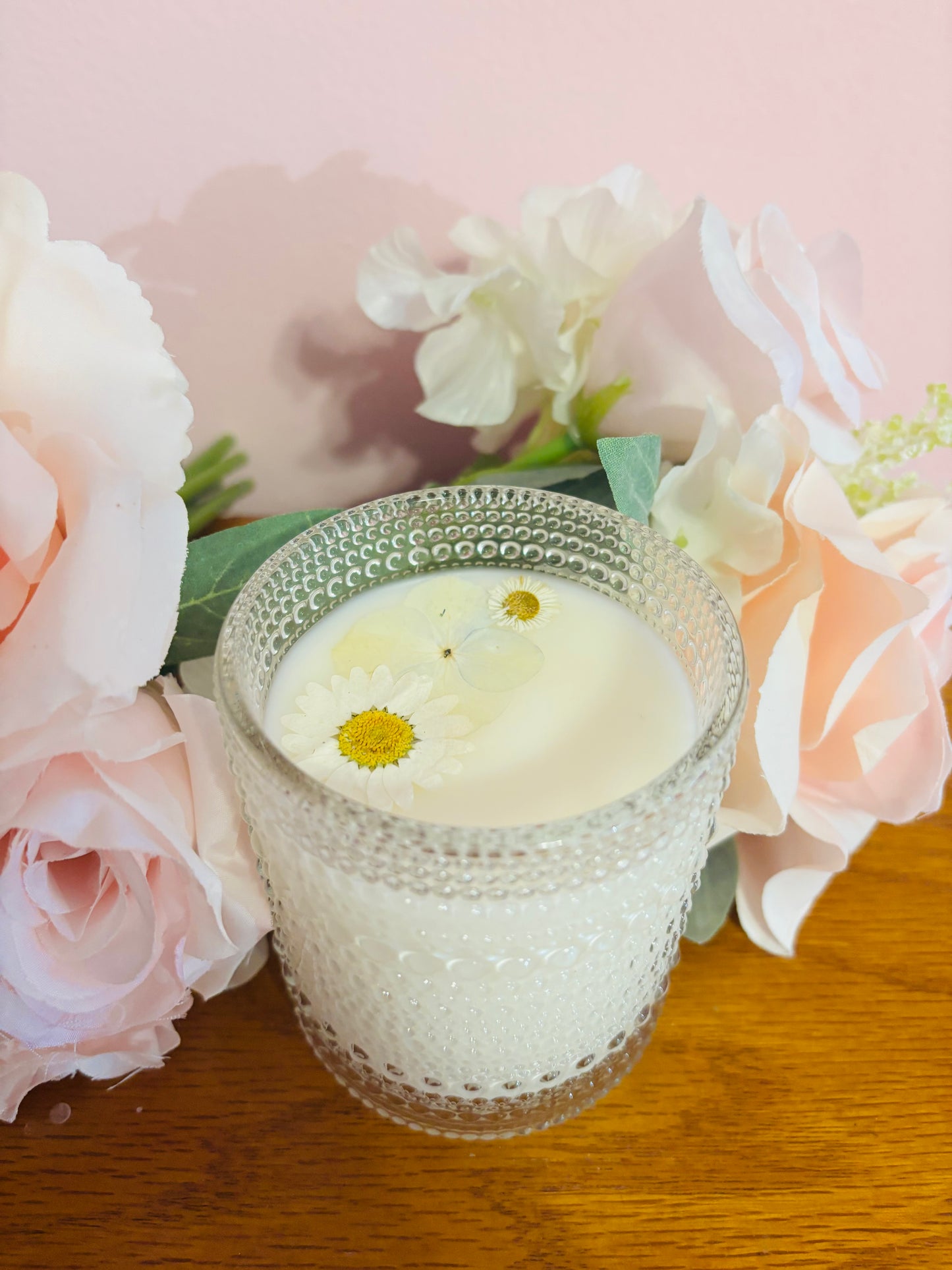 8oz Glass Votive Wickless Candles