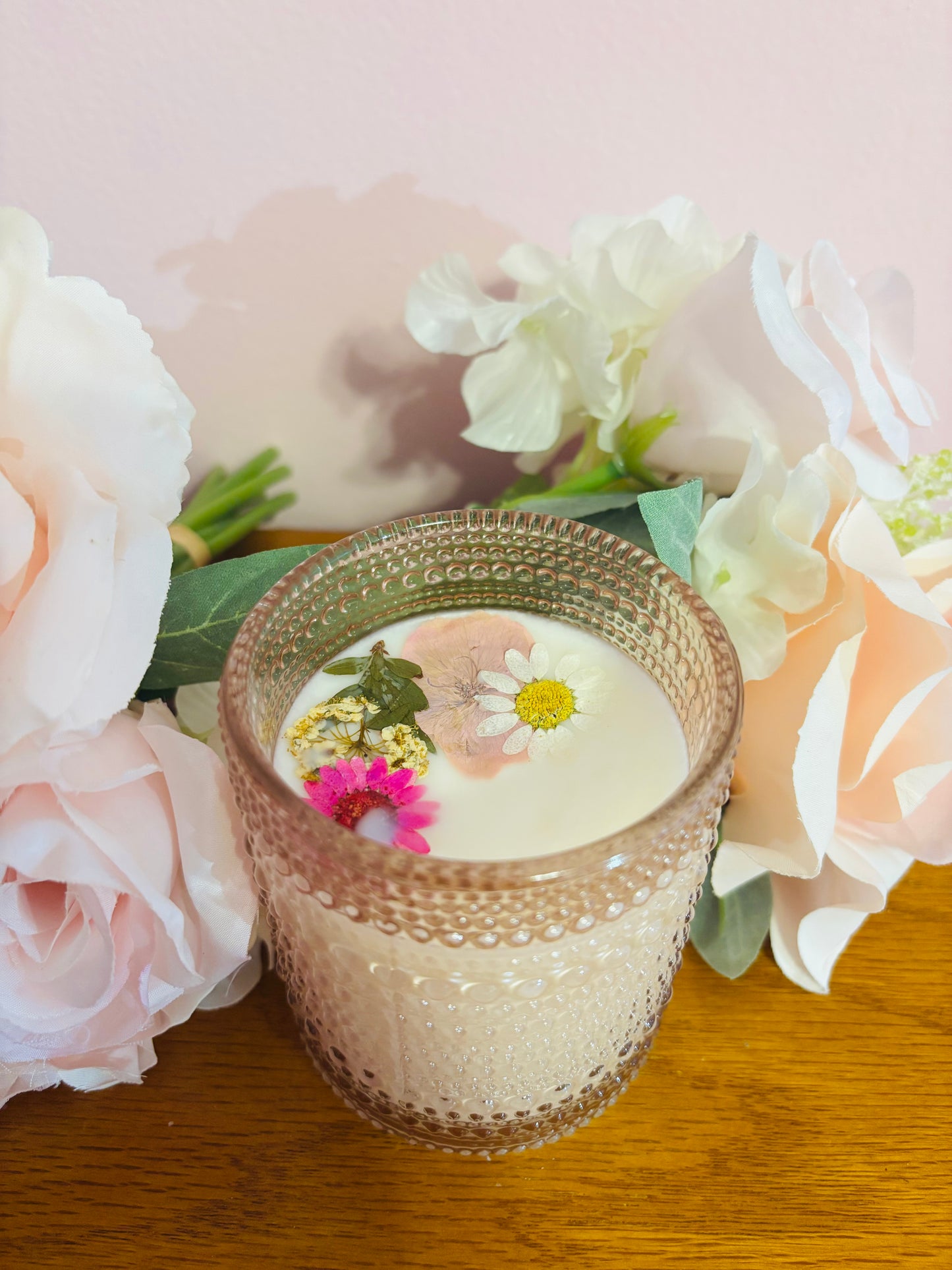 8oz Glass Votive Wickless Candles