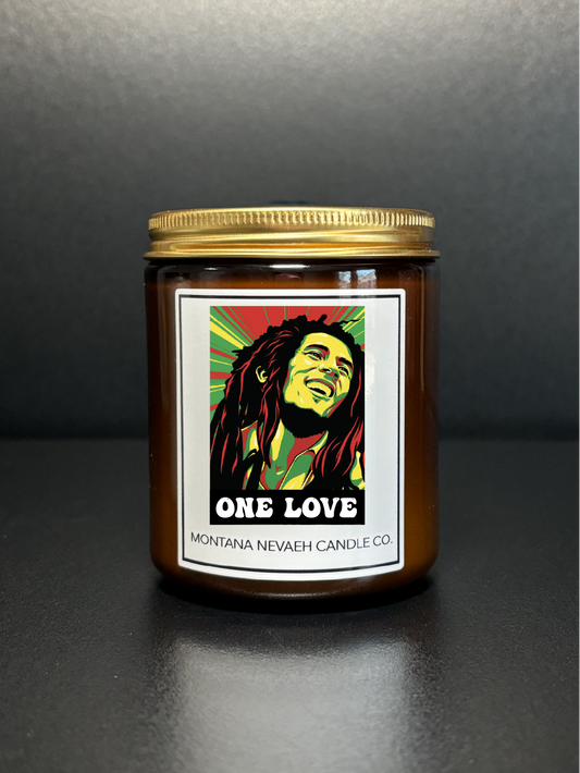 One Love Marley Candle