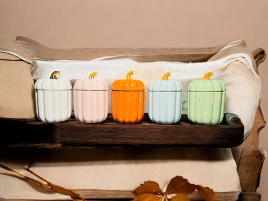 Create Your Own Ceramic Pumpkin Candles