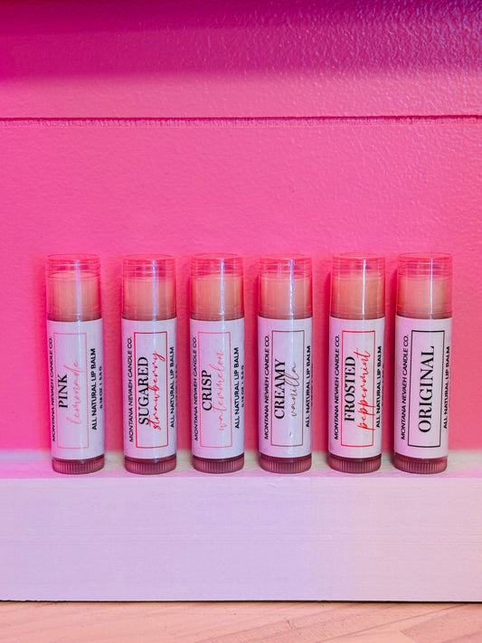 All Natural Flavored Lip Balms