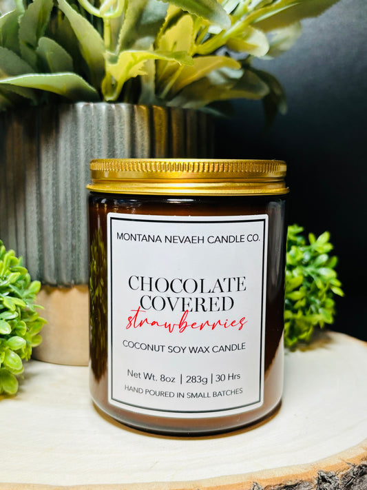 Chocolate Covered Strawberries Candle