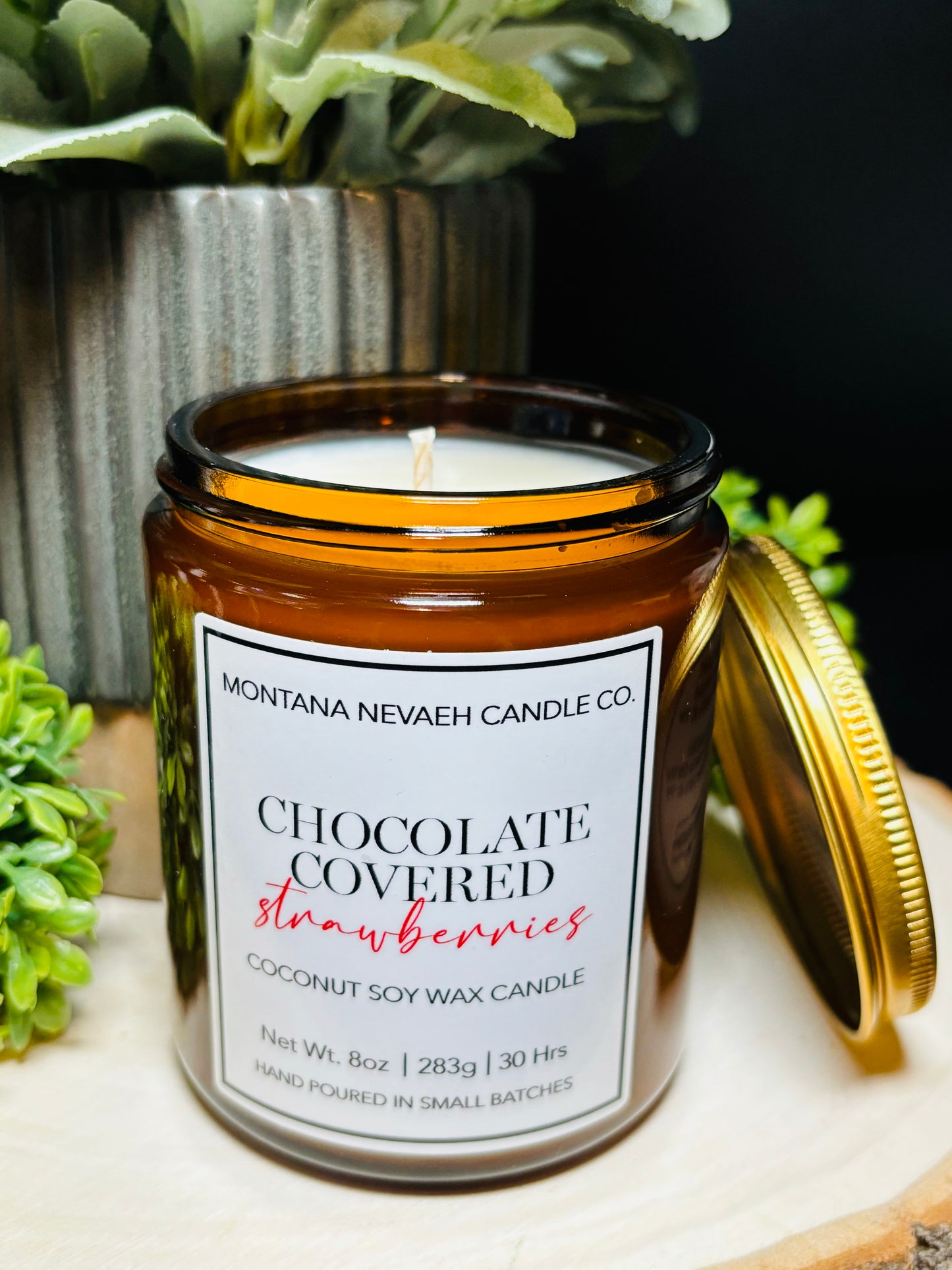 Chocolate Covered Strawberries Candle