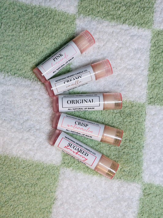 All Natural Flavored Lip Balms
