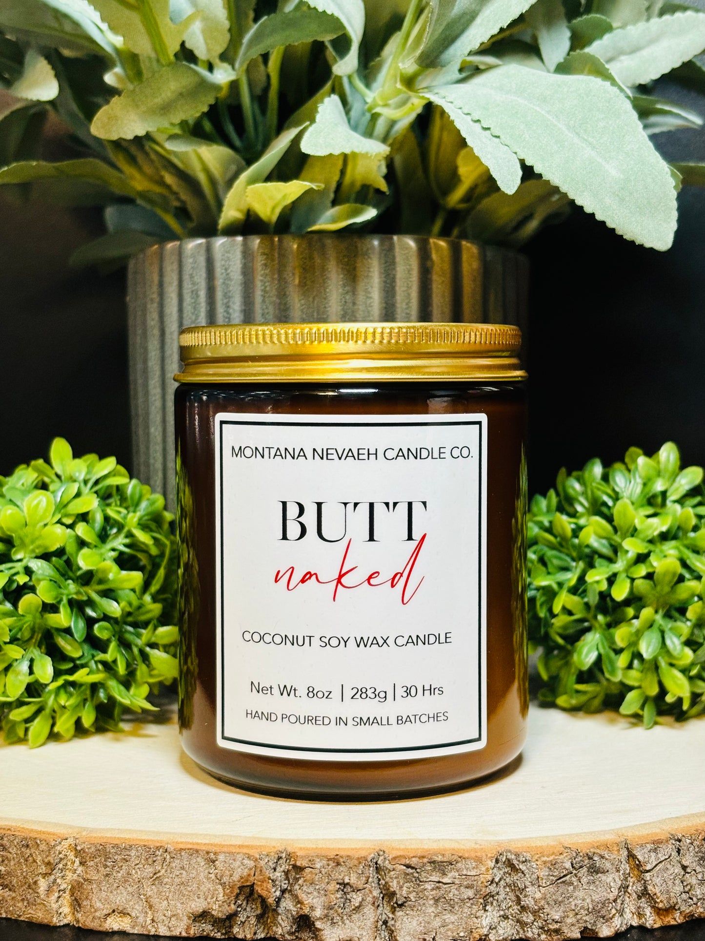 Butt Naked Candle