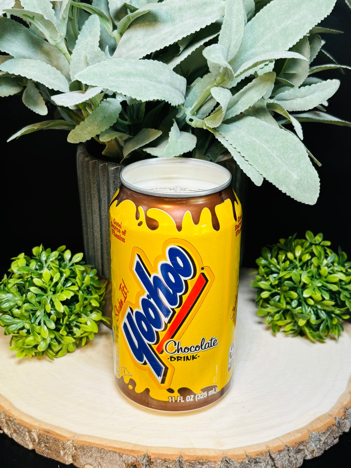 Yoo-Hoo Can Candle