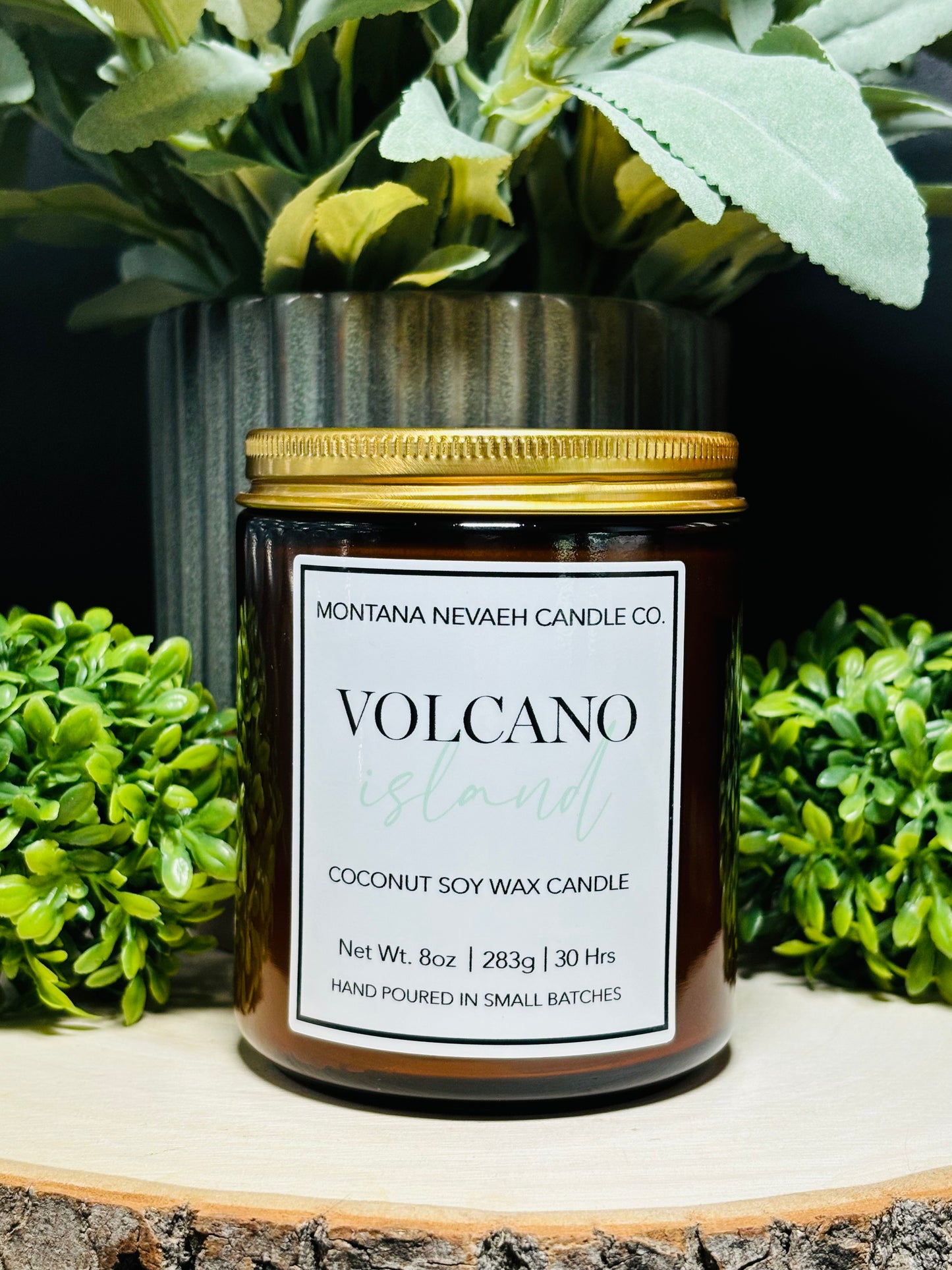 Volcano Island Candle