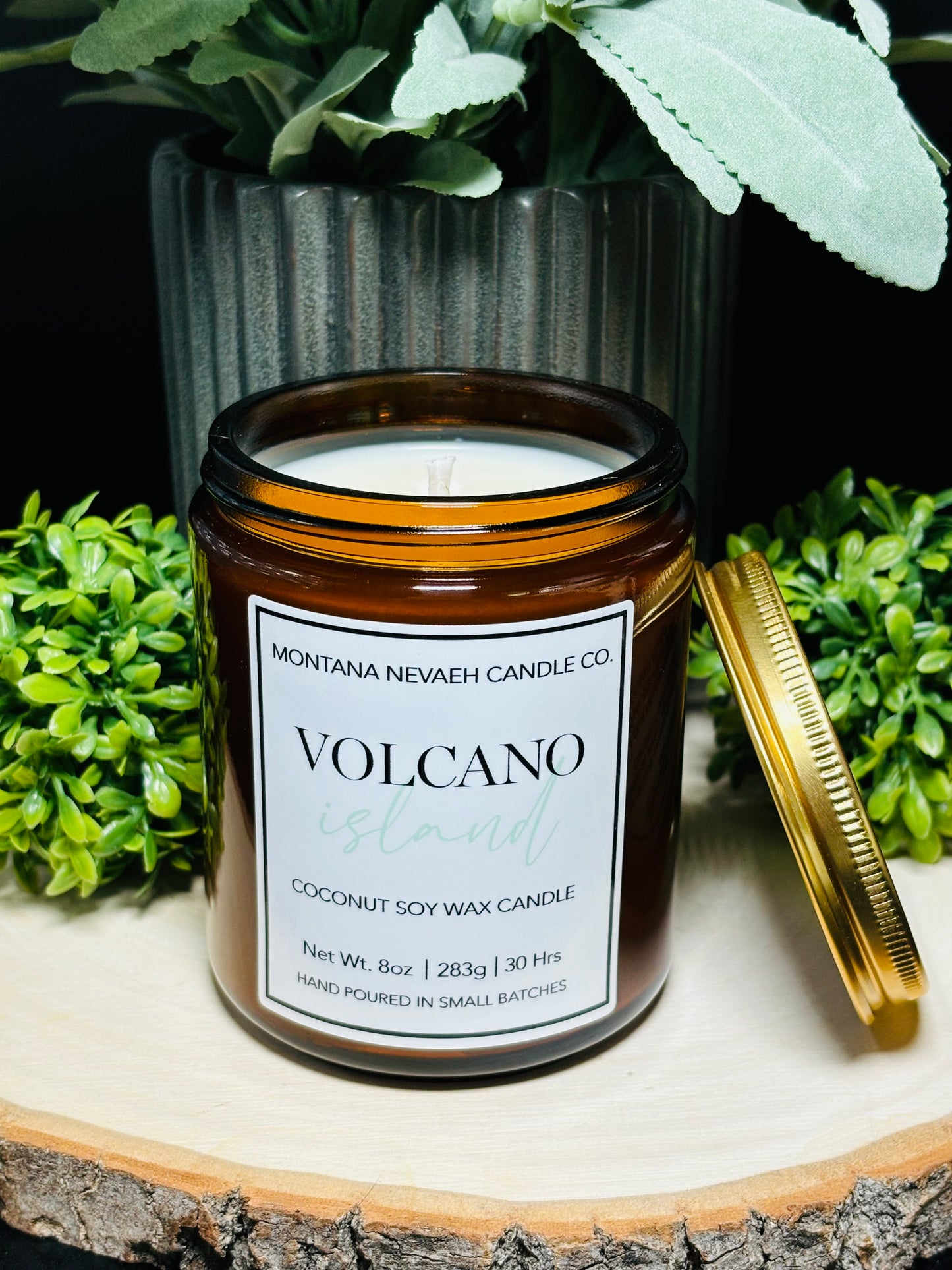 Volcano Island Candle