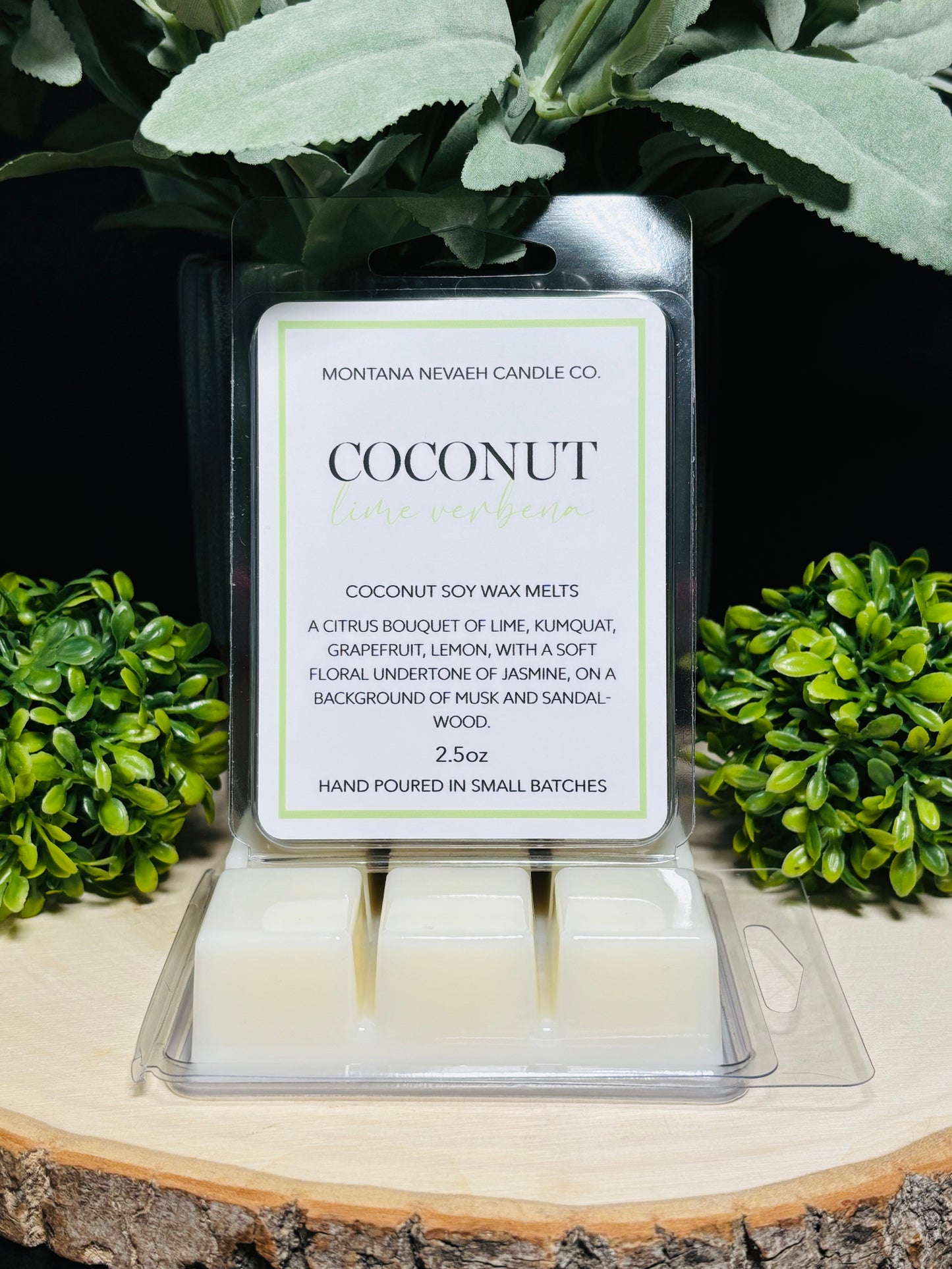 Coconut Lime Verbena - Wax Melt Tart