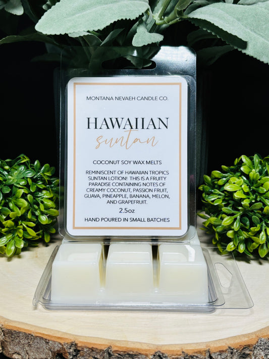 Hawaiian Suntan - Wax Melt Tart