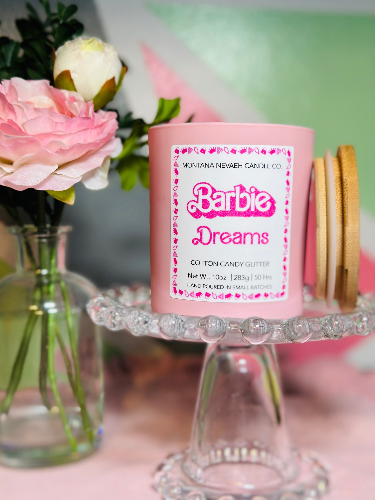 BARBIE Dreams Cotton Candy Candle