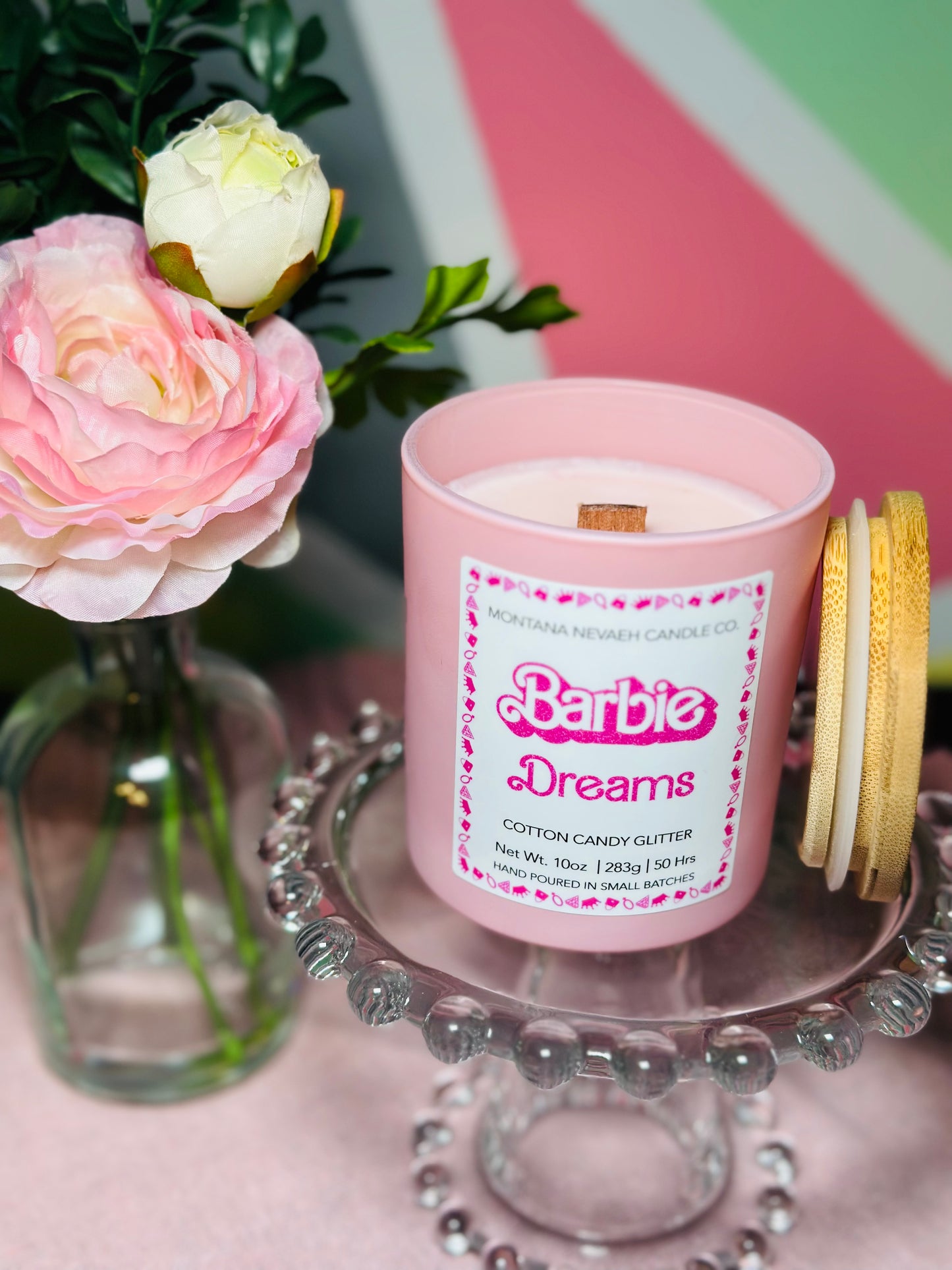 BARBIE Dreams Cotton Candy Candle