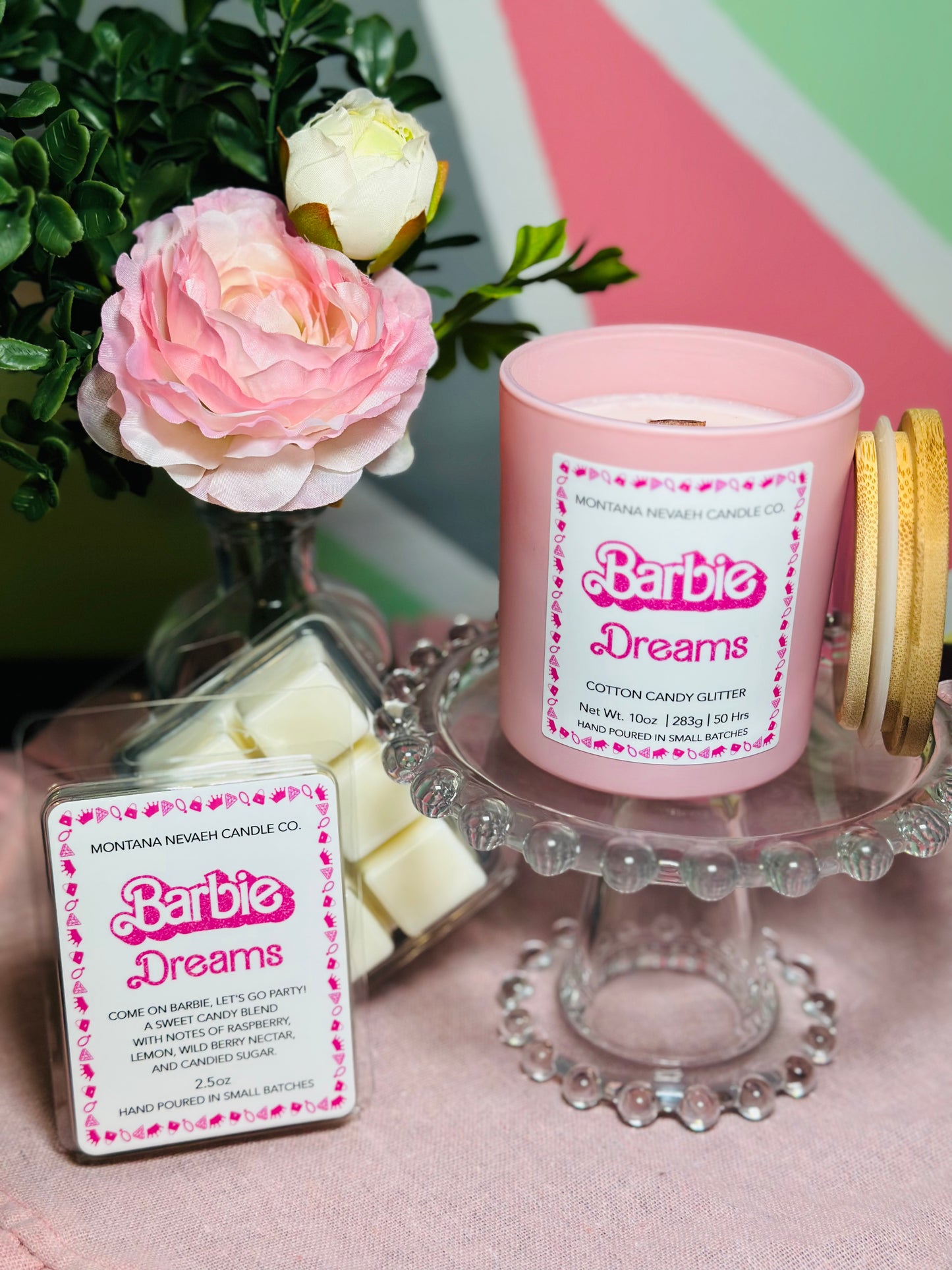 BARBIE Dreams Cotton Candy Candle