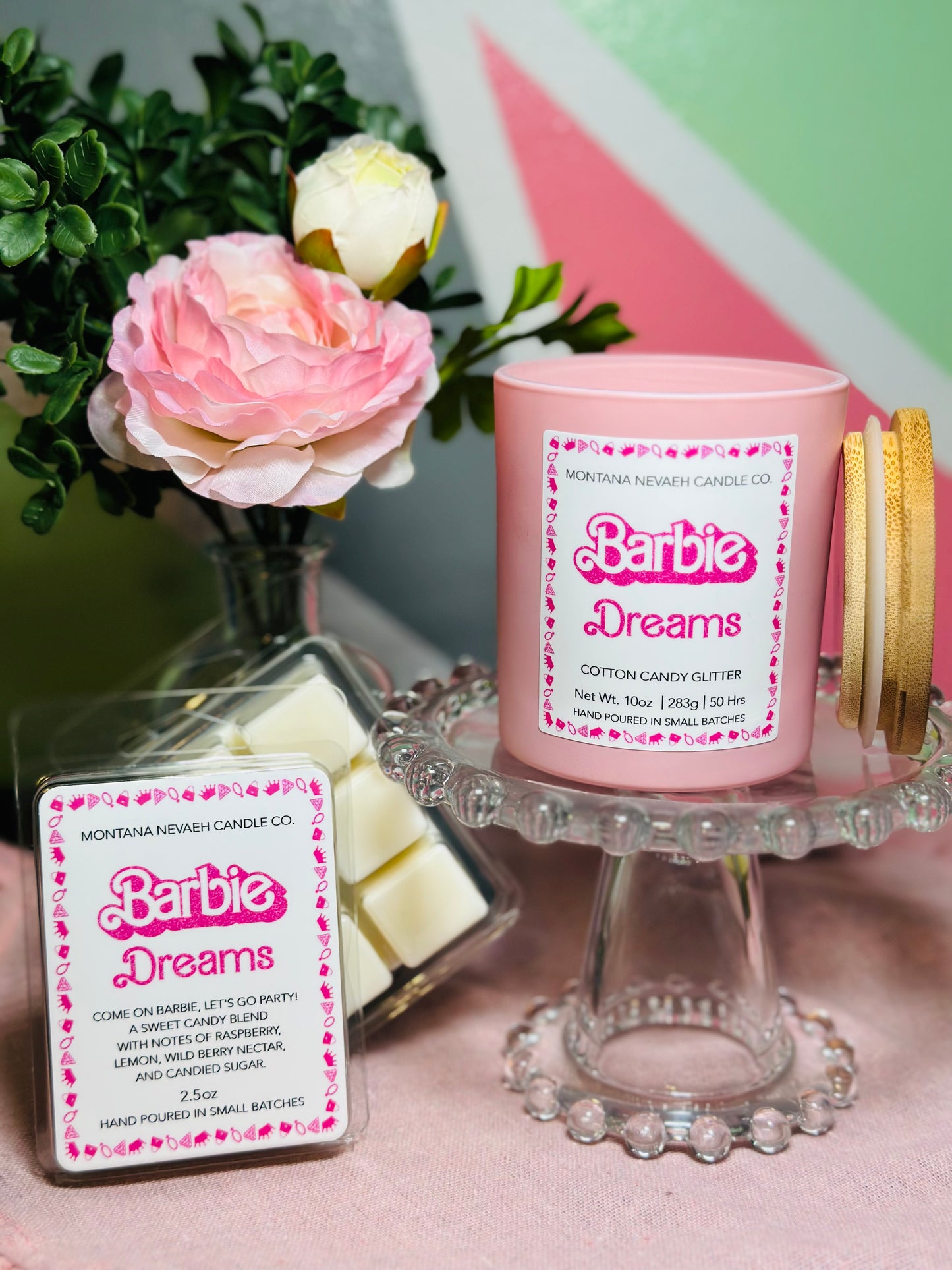 BARBIE Dreams Cotton Candy Candle