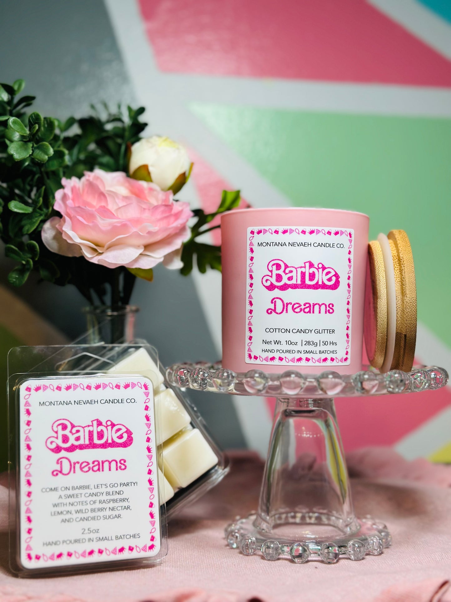 BARBIE Dreams Cotton Candy Candle