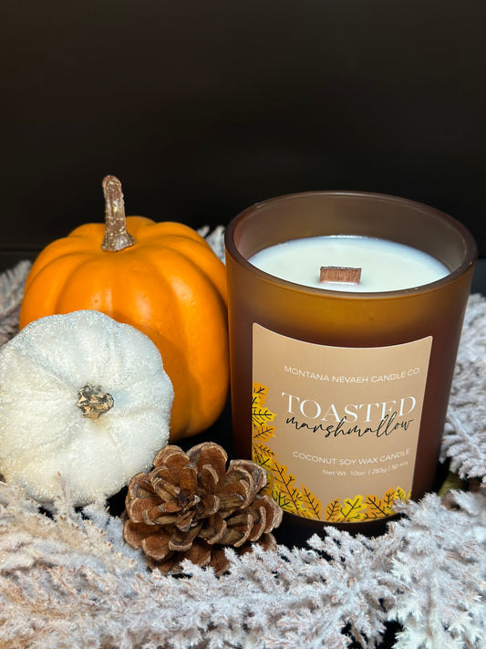 Toasted Marshmallow Bamboo Candle