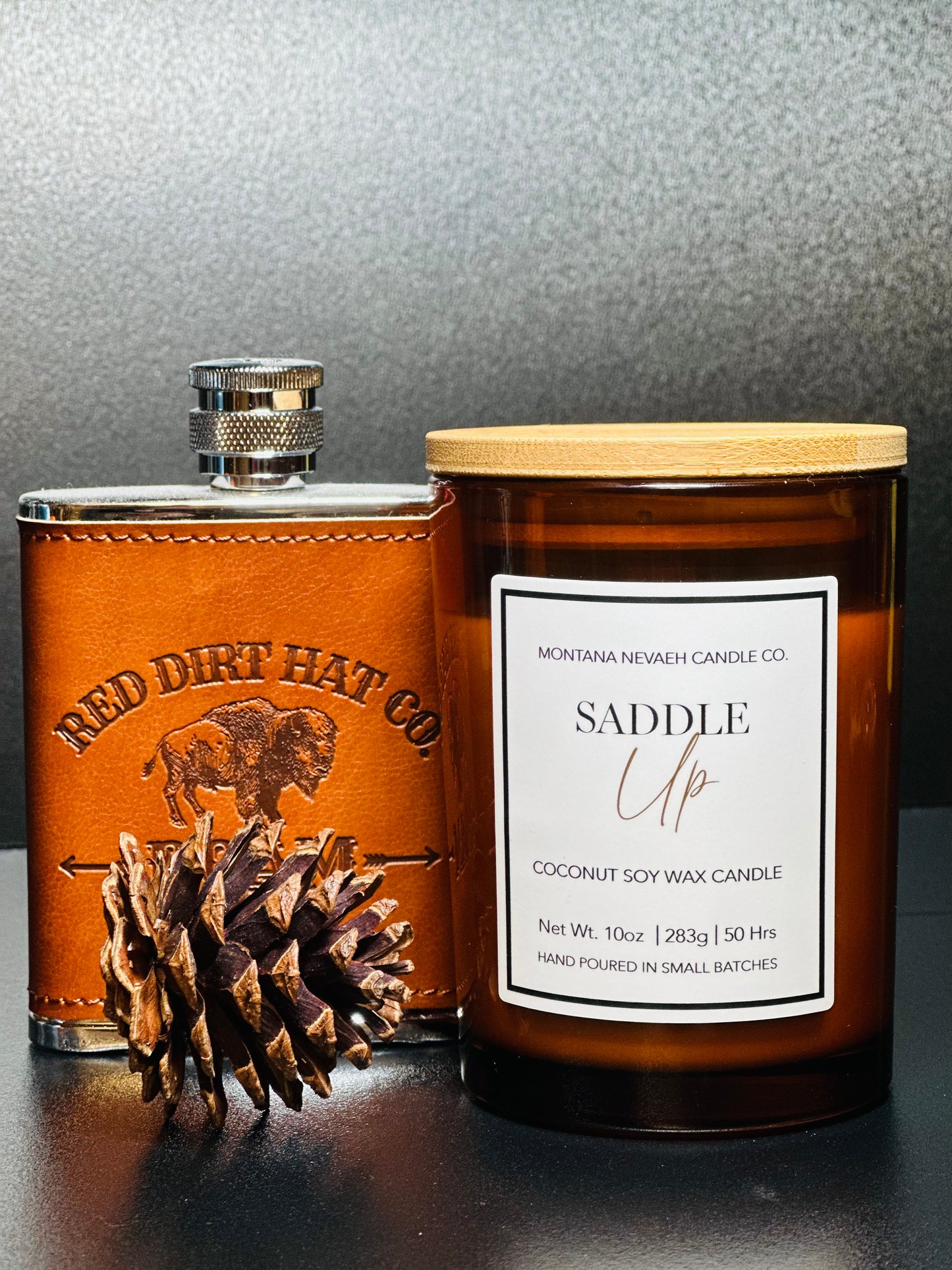 Saddle Up Bamboo Candle