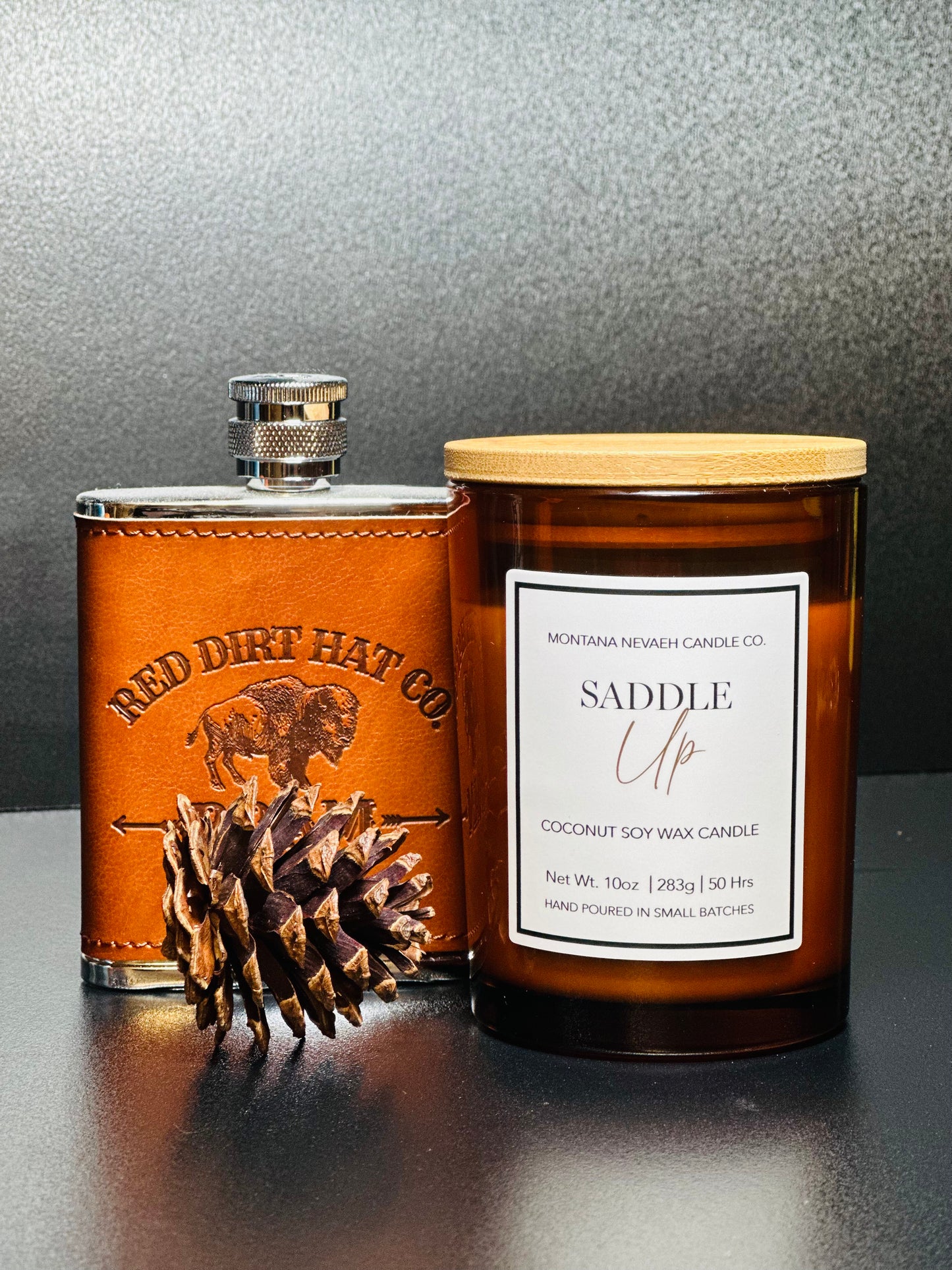 Saddle Up Bamboo Candle