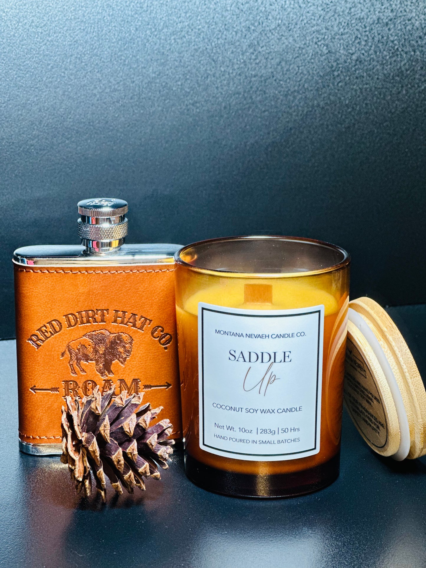 Saddle Up Bamboo Candle