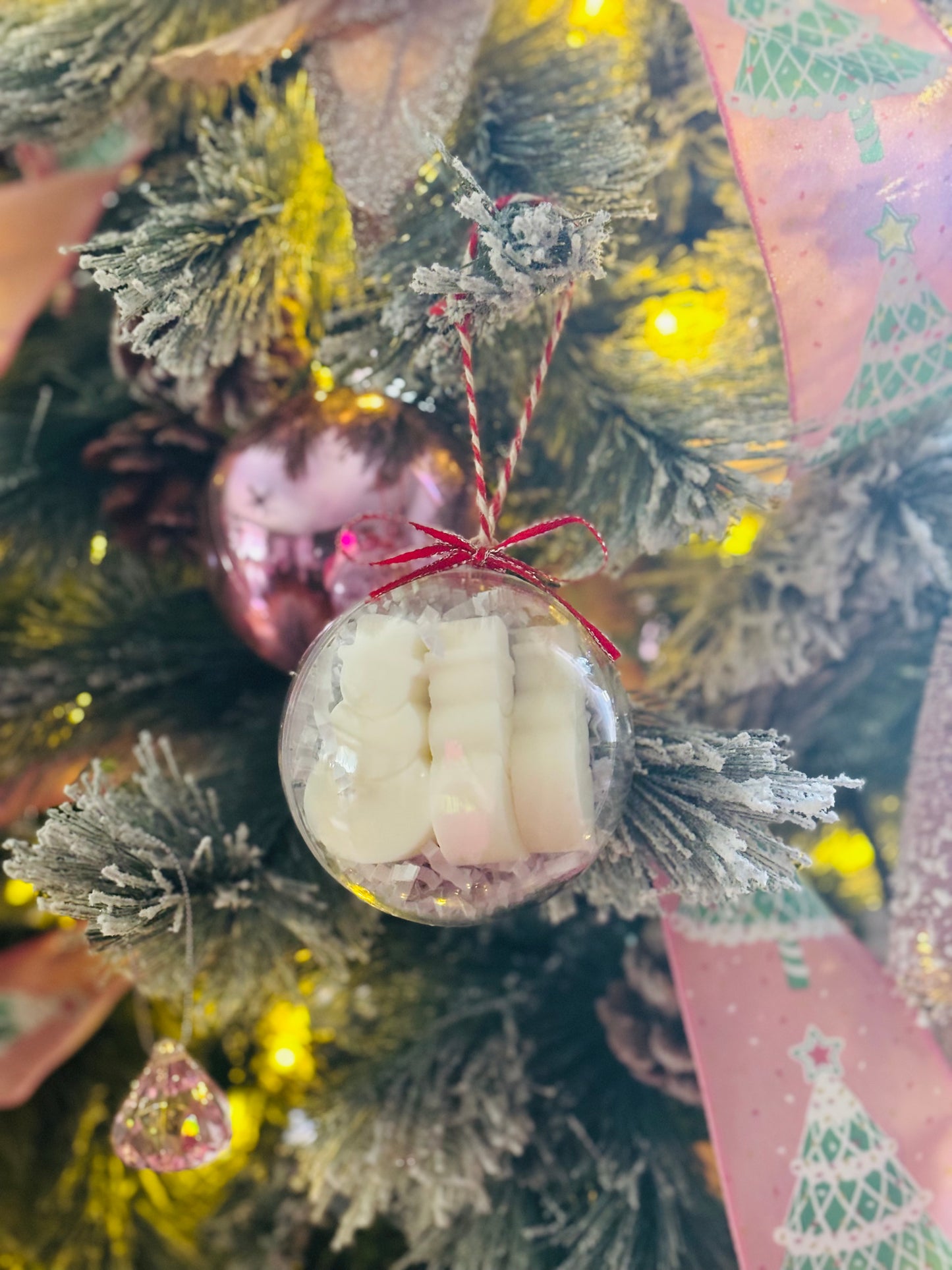 Wax Melt Christmas Ornament