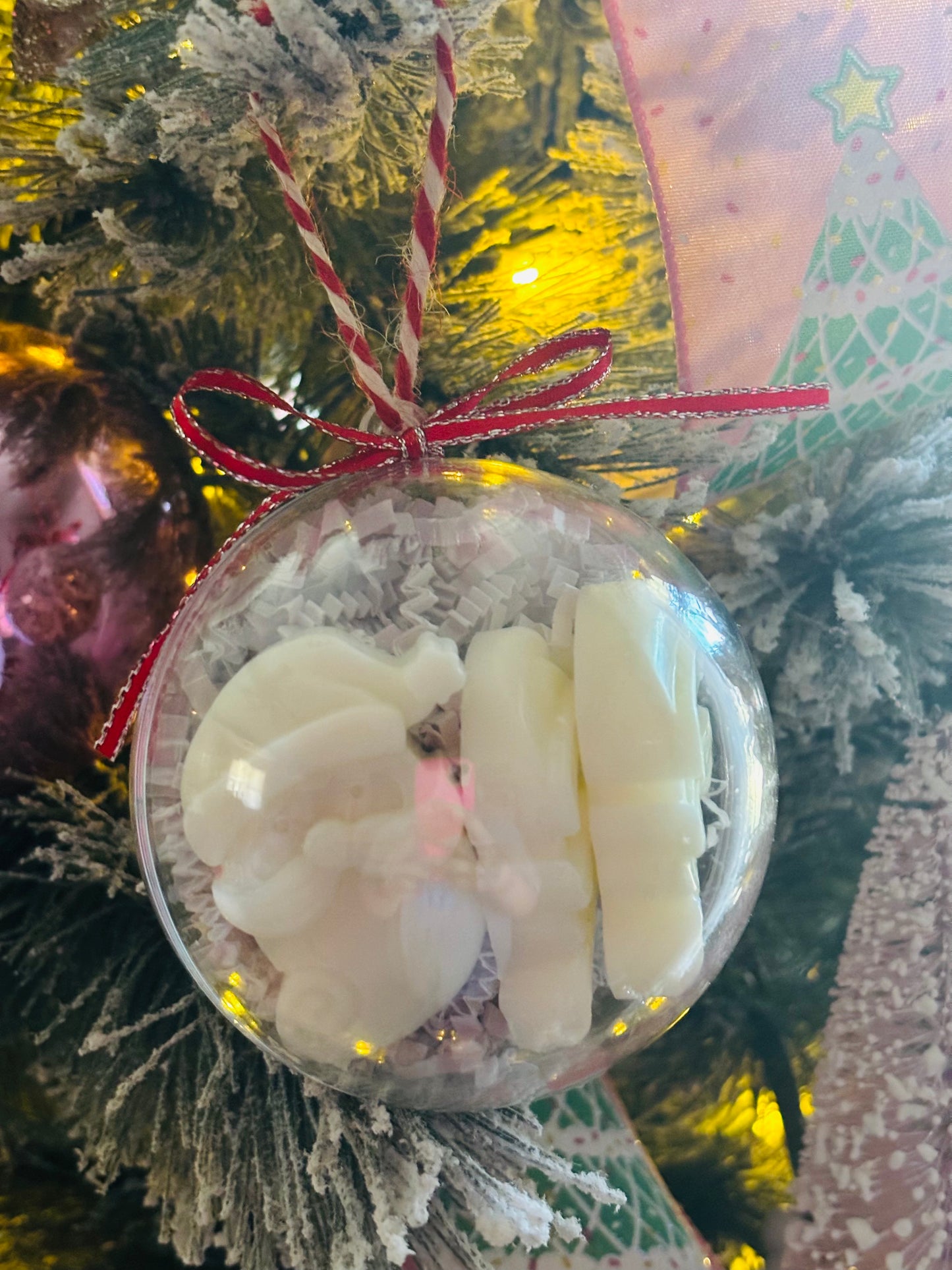 Wax Melt Christmas Ornament