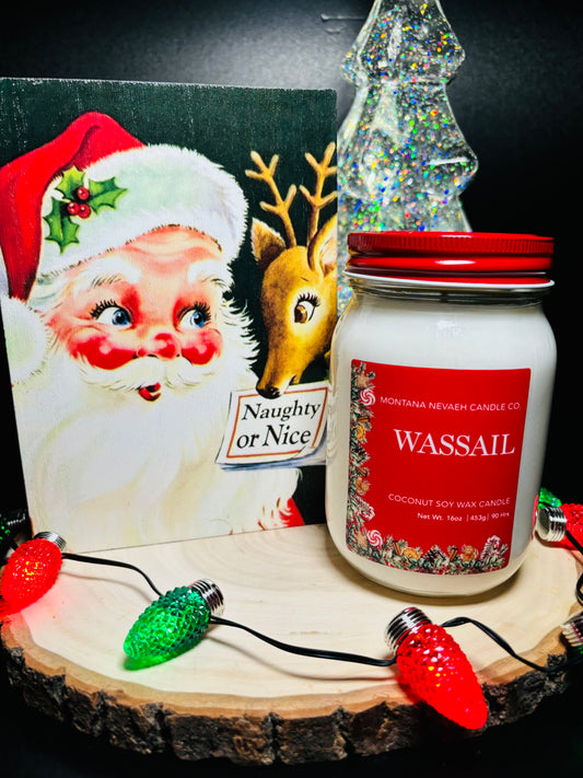 Wassail Mason Jar Candle