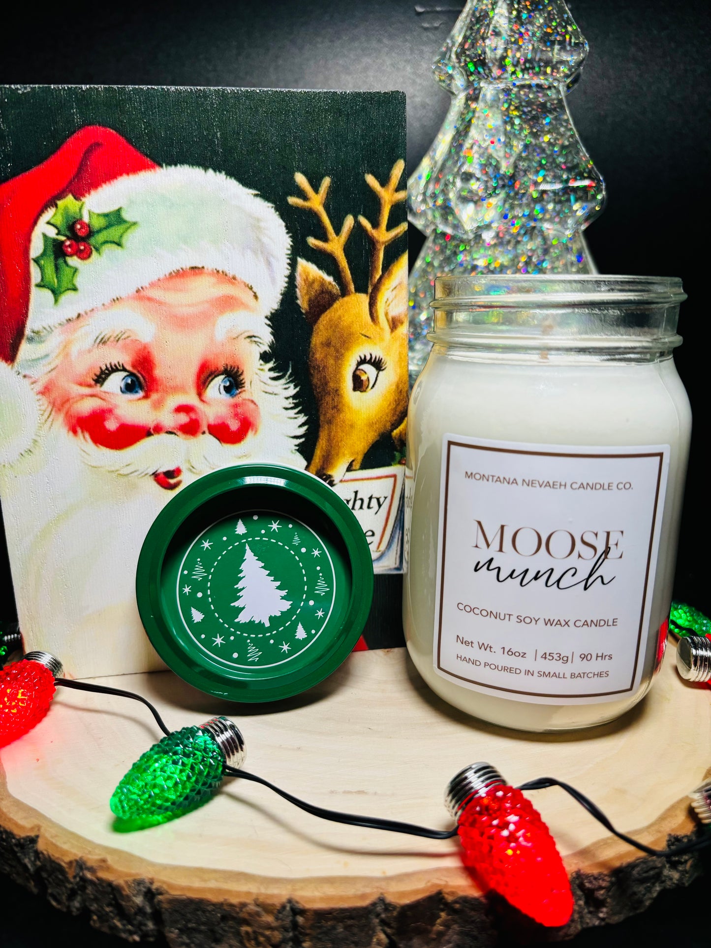 Moose Munch Mason Jar Candle