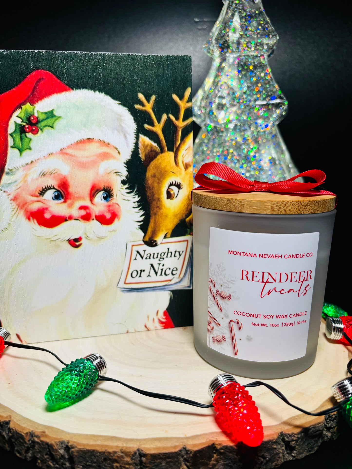 Reindeer Treats Candle