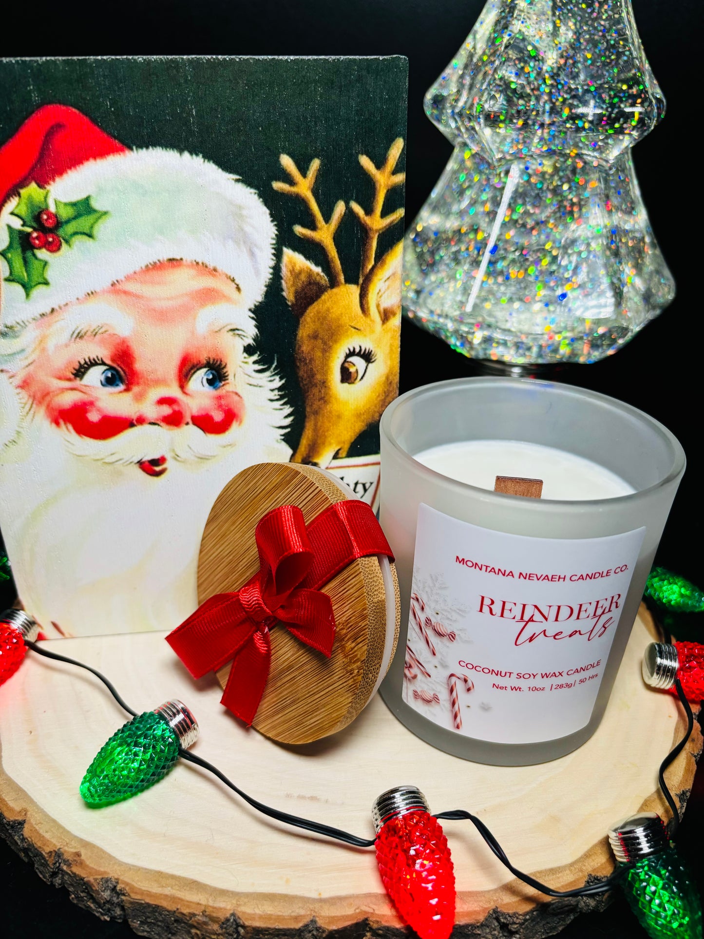 Reindeer Treats Candle