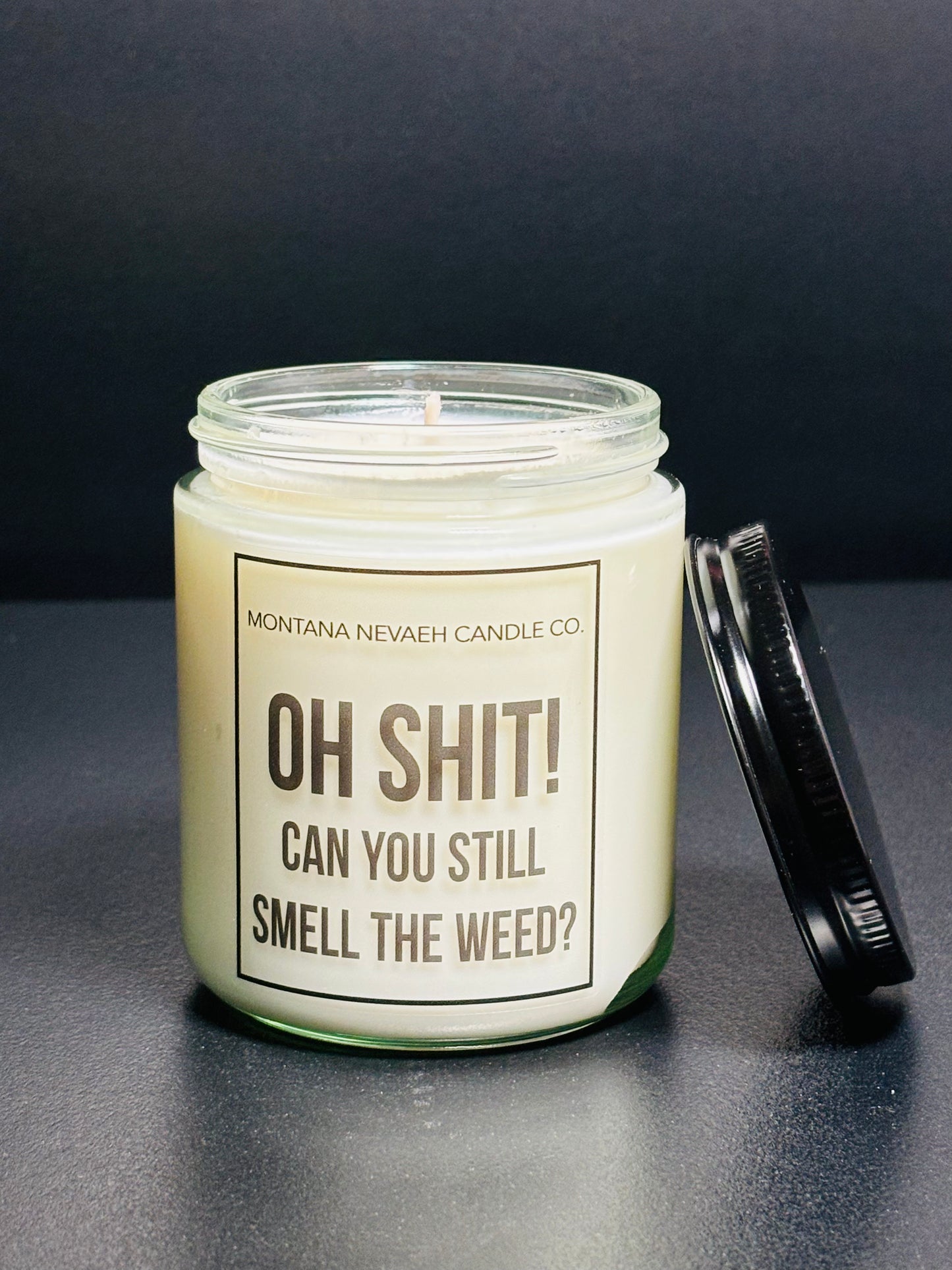 OH SHIT! Weed Candle