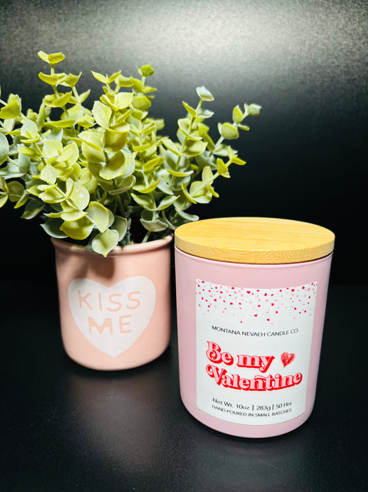 Be My Valentine Candle