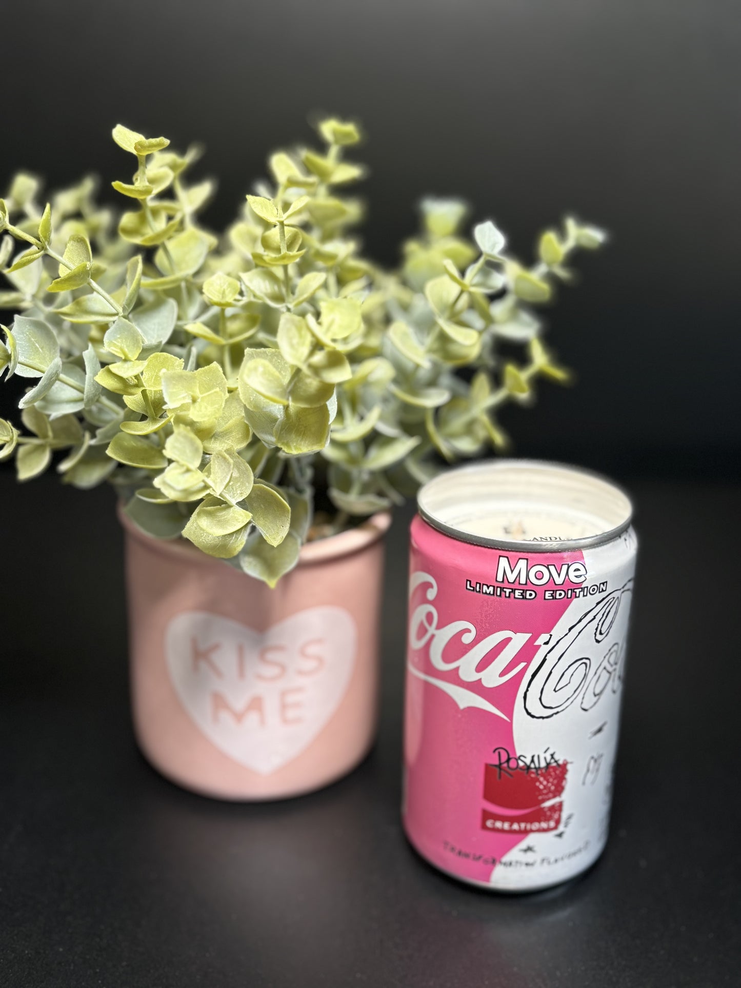 Mini PINK Coke Candle