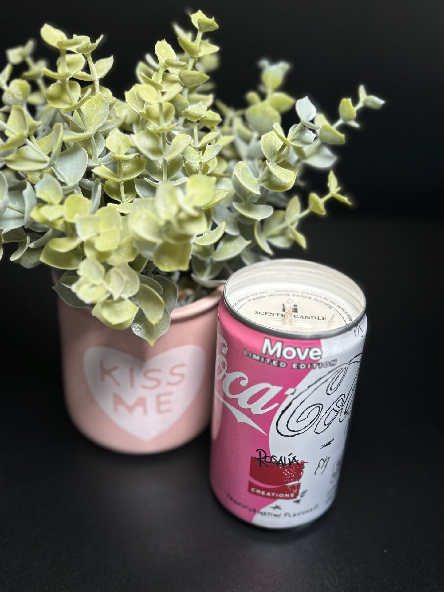 Mini PINK Coke Candle