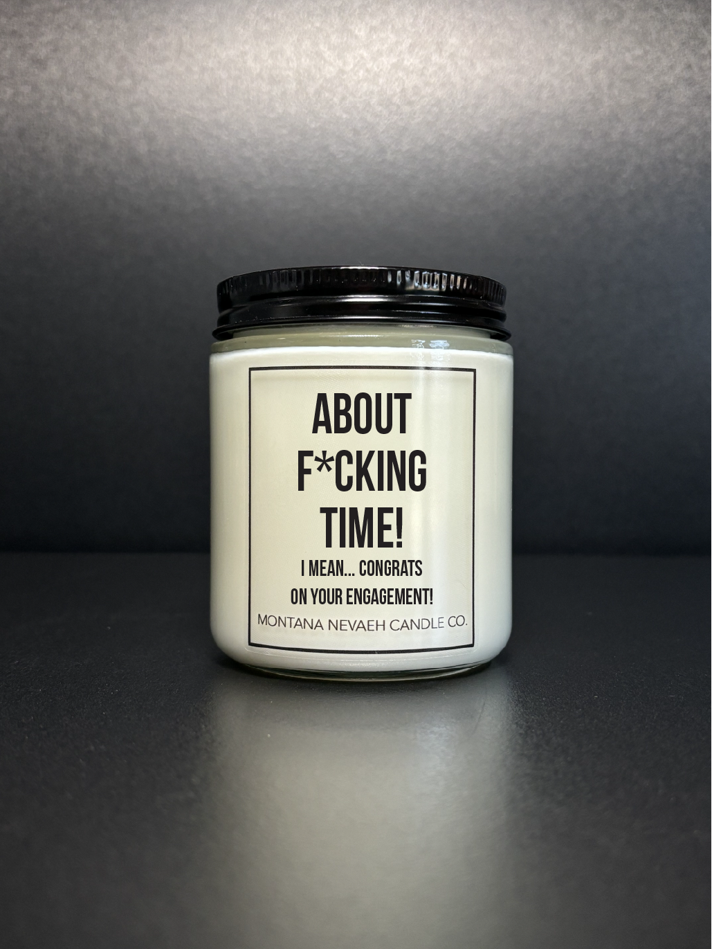 About Fucking Time Candle