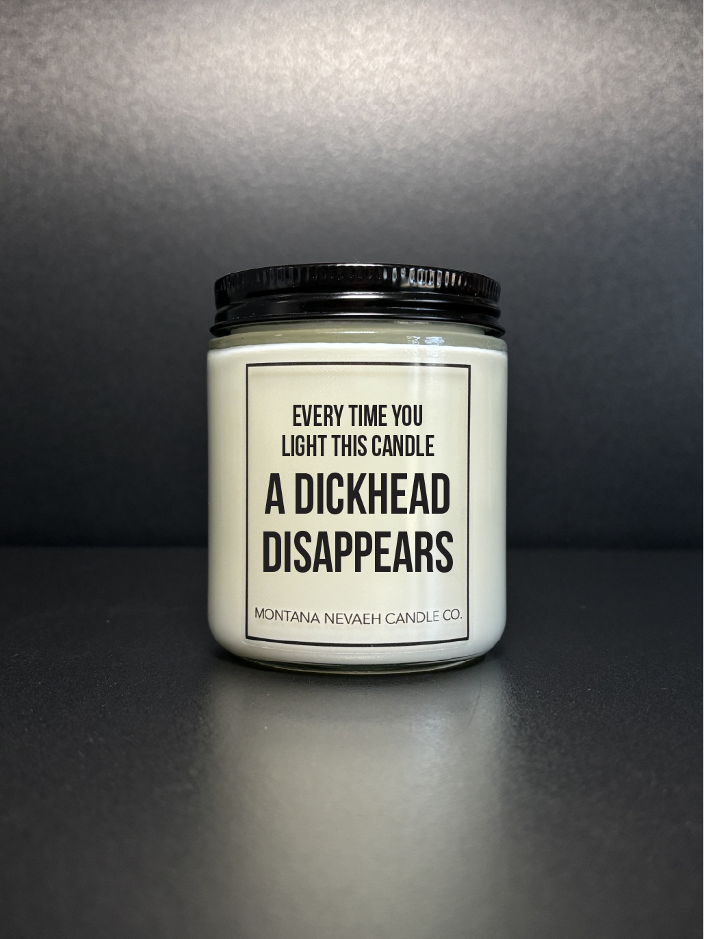 A Dickhead Disappears Candle