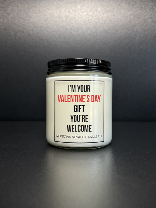 I'm Your Valentine's Day Gift Candle